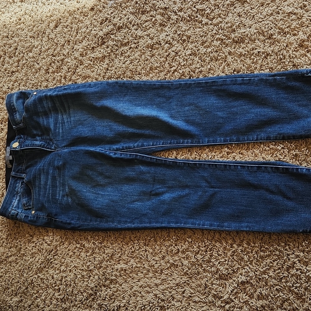 Wit And Wisdom Dark Classic Blue Denim Jeans Wimans Size 6 - Picture 9 of 12